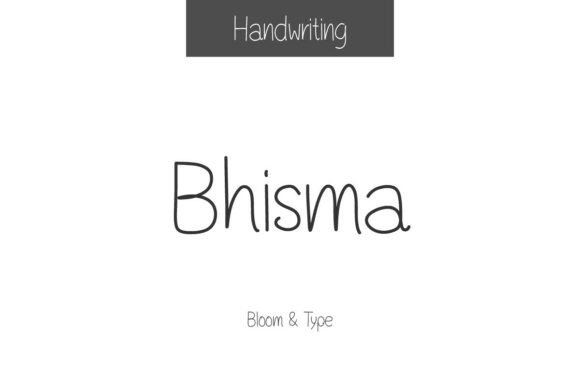 Bhisma: A Font That Speaks with Warmth and Grace