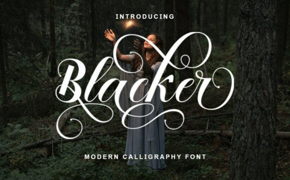 Blacker Script: The Font That Elevates Your Brand’s Visual Story