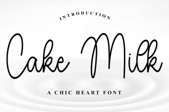 Cake Milk: A Font That Makes Your Brand Feel Warm and Real