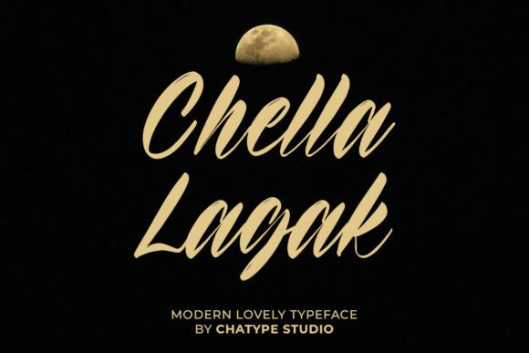 Chella Lagak: A Script Font That Elevates Your Digital Brand
