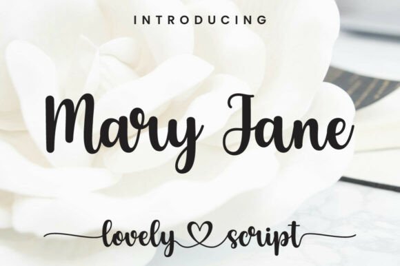 Discover Mary Jane: The Perfect Script Font for Handmade Creators