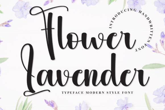 Flower Lavender: A Font for Elegant Branding