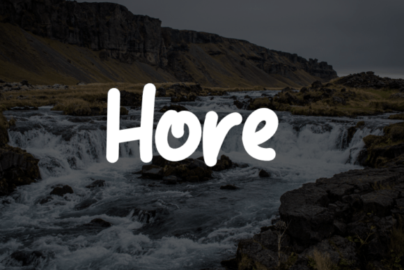 Font Choice Matters: Why I Chose Hore for My Café Branding Project