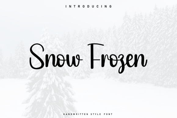 Font Choice That Matters: Snow Frozen for Campaign Clarity