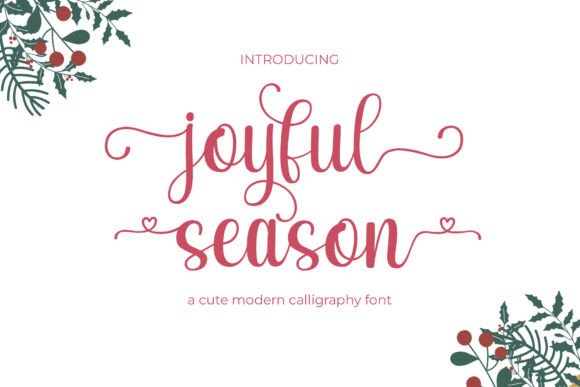Font That Speaks: Joyful Season for Your Brand