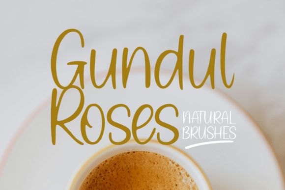 Gundul Roses: A Script Font for Memorable Branding