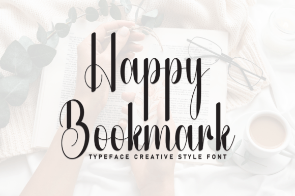 Happy Bookmark: A Script Font That Elevates Digital Branding