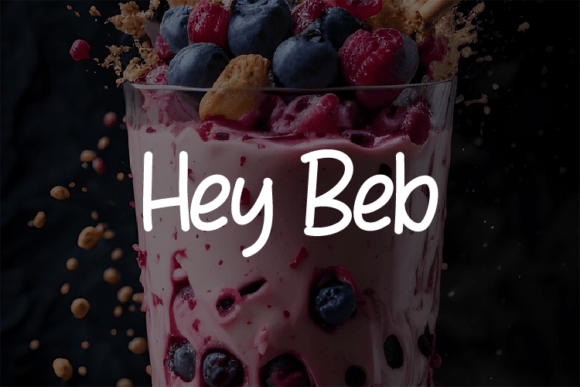 Hey Beb: A Font That Elevates Digital Branding