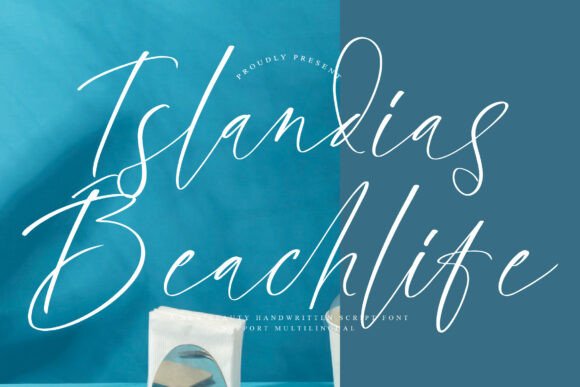 Islandias Beachlife: A Font That Speaks the Language of Coastal Campaigns