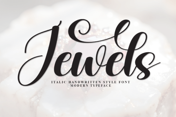 Jewels: A Script Font That Elevates Digital Branding