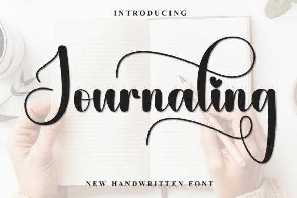 Journaling: A Script Font for Crafters and Product Creators