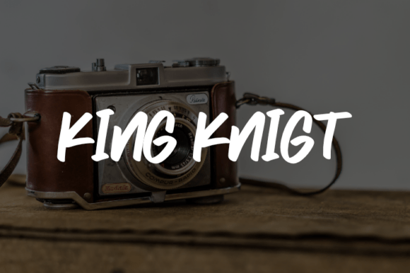 King Knigt: The Font That Elevates Your Campaigns