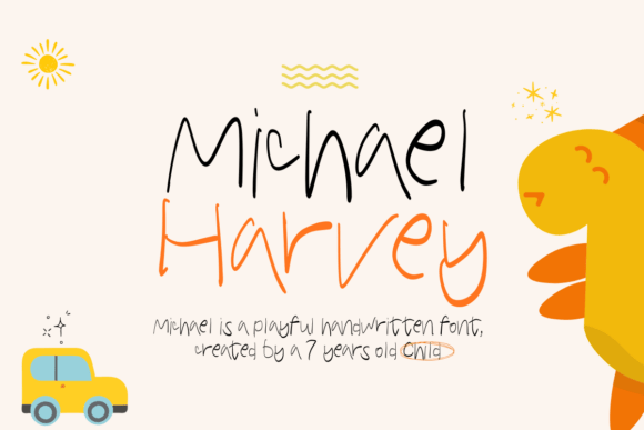 Michael Harvey: A Handwritten Font for Creative Crafters