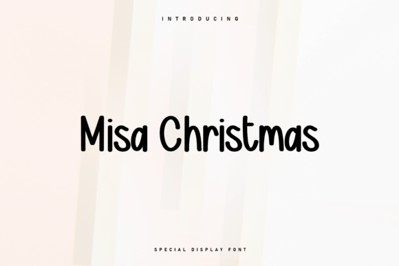Misa Christmas: A Font That Adds Warmth to Your Brand