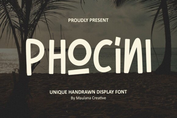 Phocini: A Playful Script Font for Handmade Crafters