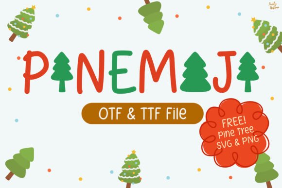 Pinemoji: A Font That Adds Charm to Every Craft Project