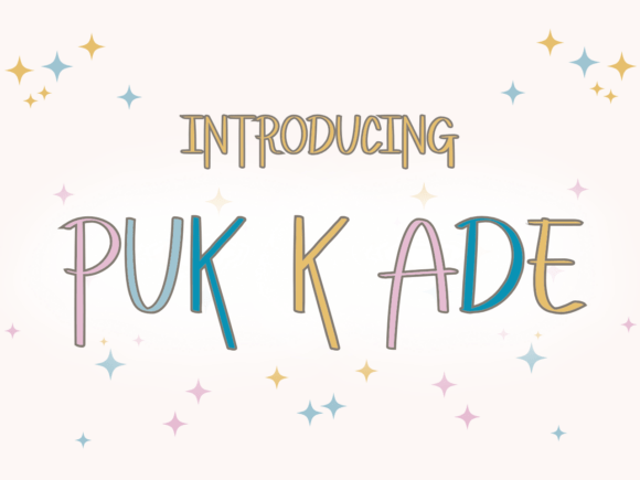 Pukkade: A Typeface That Breathes Life Into Editorial Design
