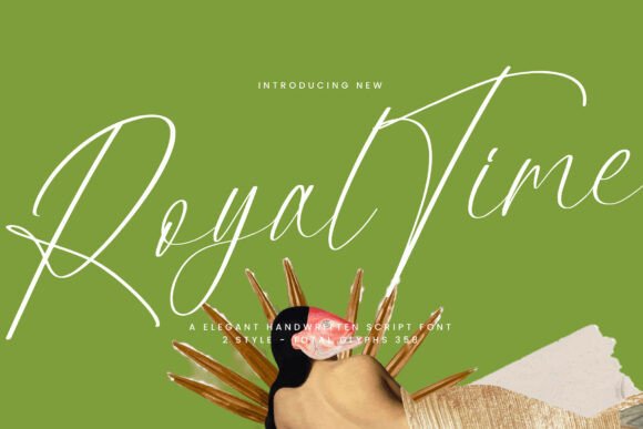 Royal Time: A Script Font That Elevates Digital Branding