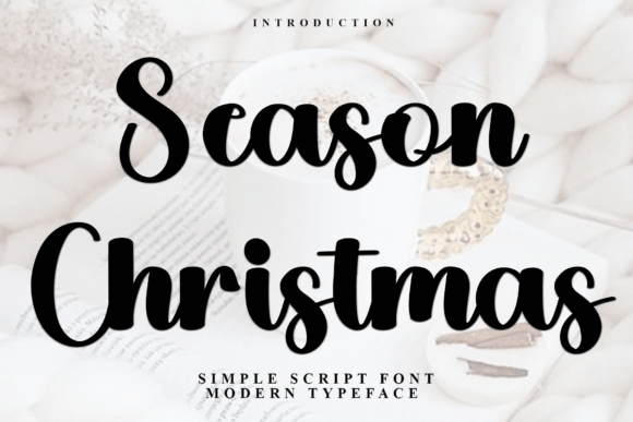 Season Christmas: A Festive Font for Digital Design