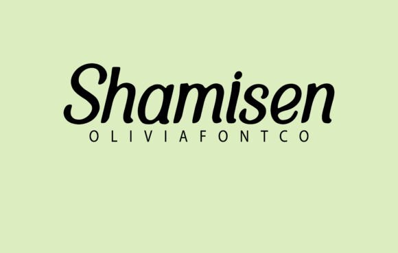 Shamisen: A Timeless Handwritten Font for Branding and Design
