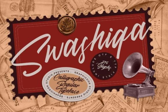 Swashiqa: A Vintage Script Font for Digital Branding