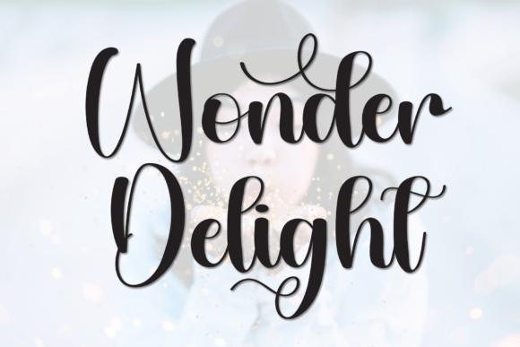 Wonder Delight: The Script Font That Elevates Your Digital Brand